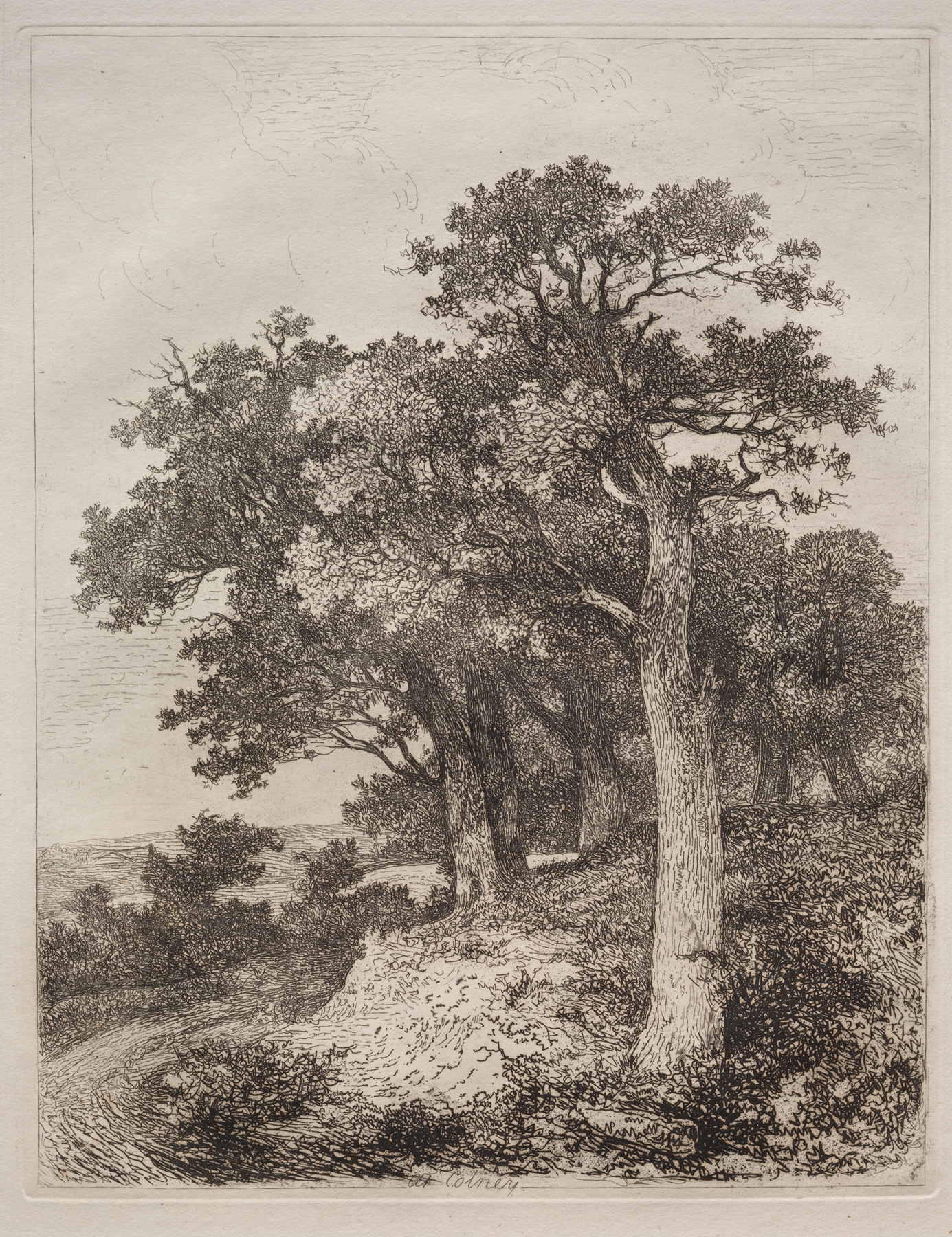 At Colney, by John Crome, public domain