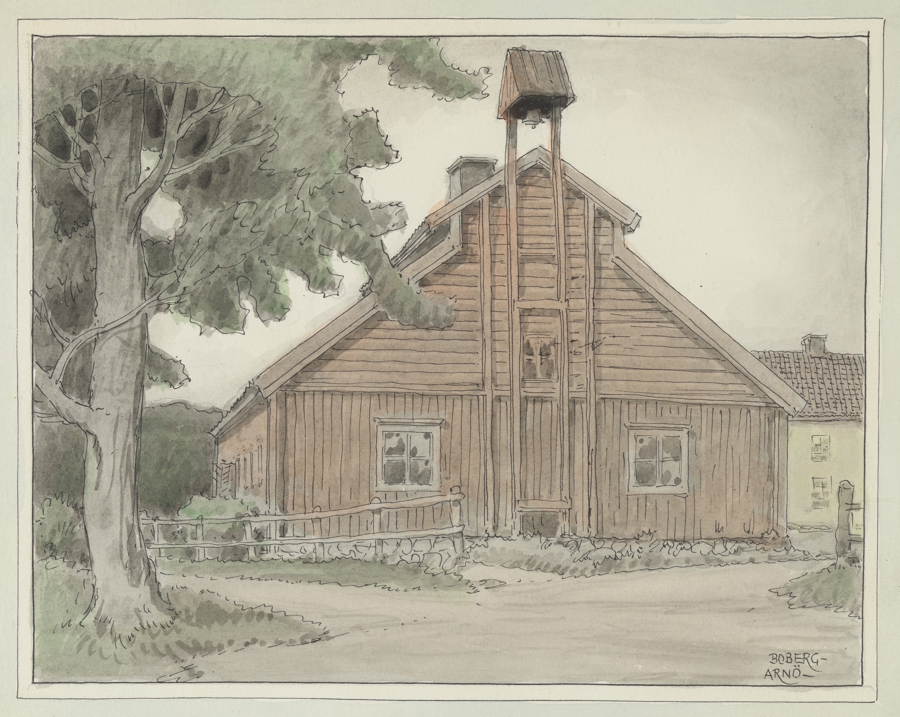 Arnö, by Ferdinand Boberg, public domain