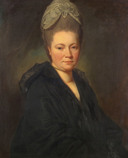 Portrait of Mrs. Marie-Jean Gomm by George Romney.