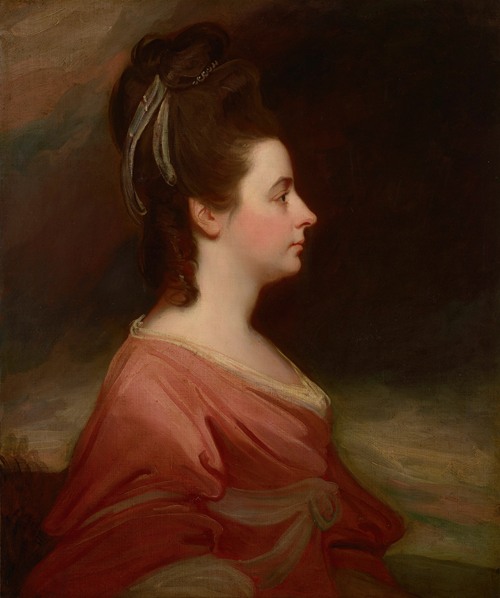 Portrait of Harriet Blanchard by George Romney.