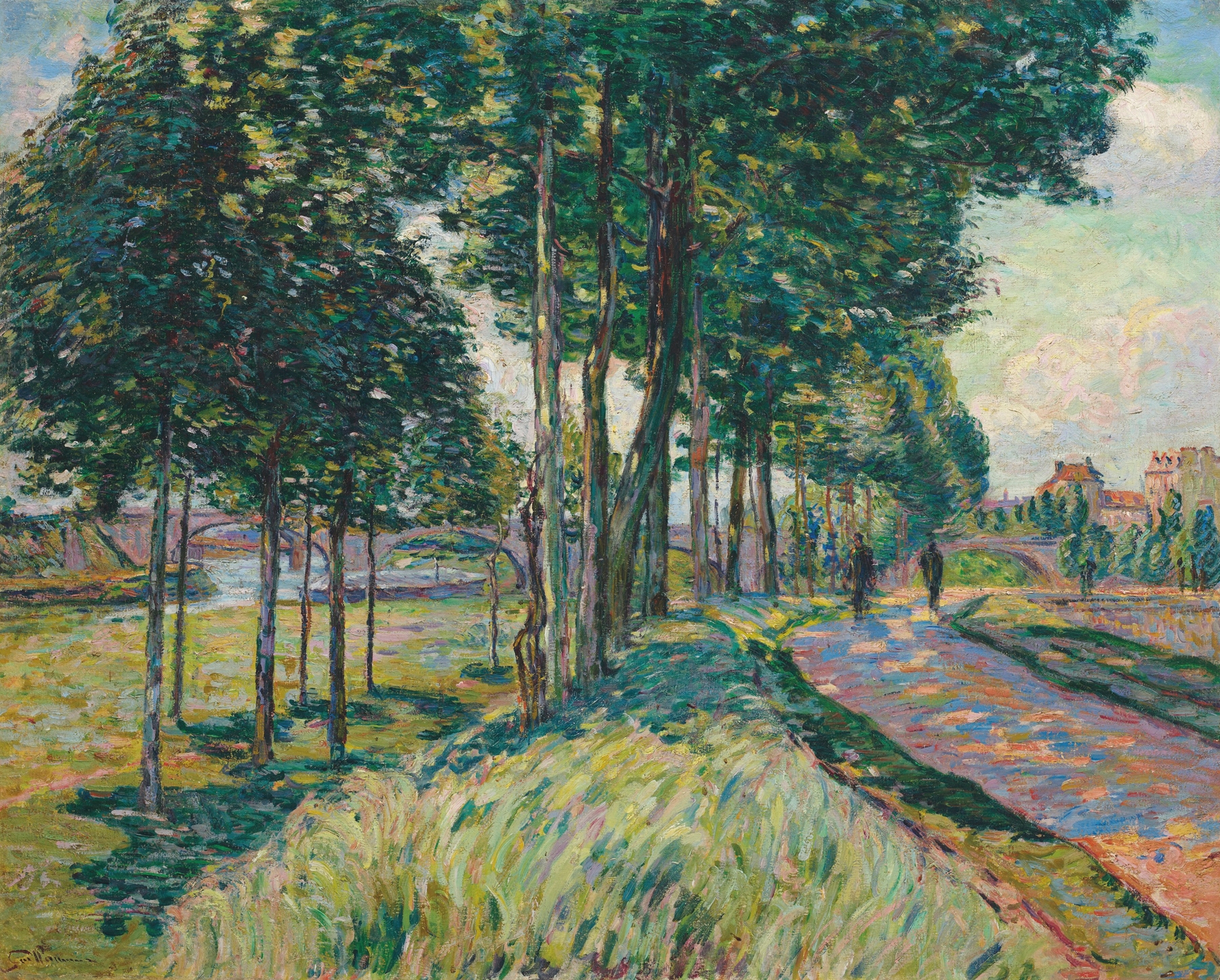 La Seine à Charenton, by Armand Guillaumin, public domain