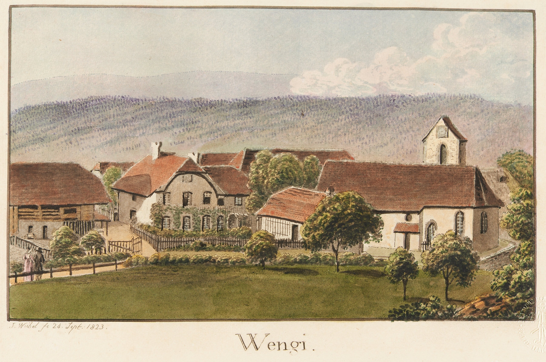 Wengi by Jakob Samuel Weibel, a tapestry exploring silence and yearning, medium unknown.
