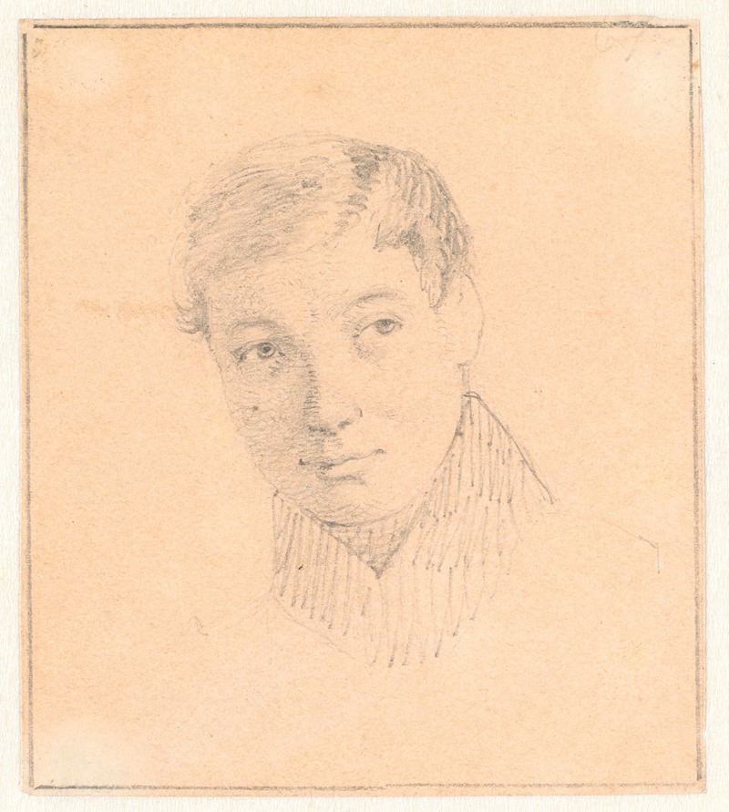 Portrait of Lorentz Ludvig Mozart Waagepetersen by Wilhelm Marstrand.