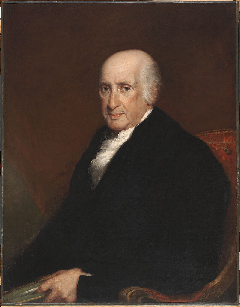 Portrait of Thomas Palmer, oil on canvas by Gilbert Stuart Newton