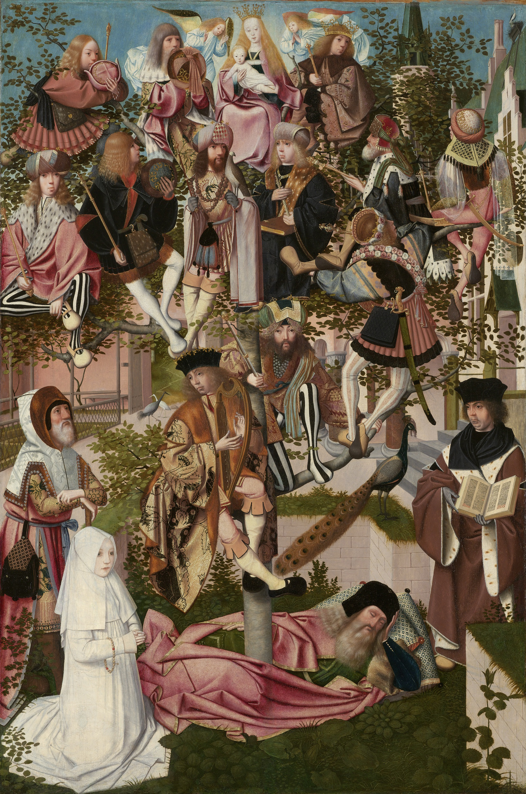 The Tree of Jesse, by Geertgen tot Sint Jans, public domain
