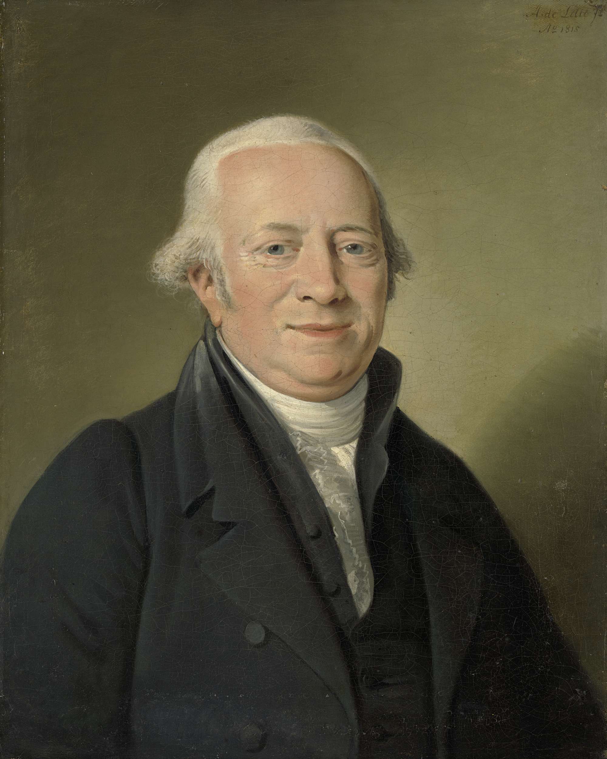 Portrait of Cornelis Sebille Roos, oil on canvas by Adriaan de Lelie