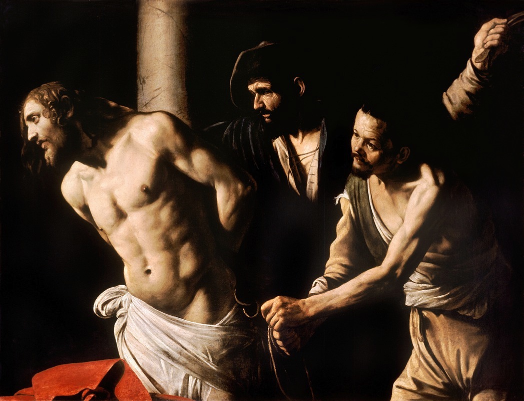Caravaggio's *Christ at the Column* depicts a moment of intense emotion.