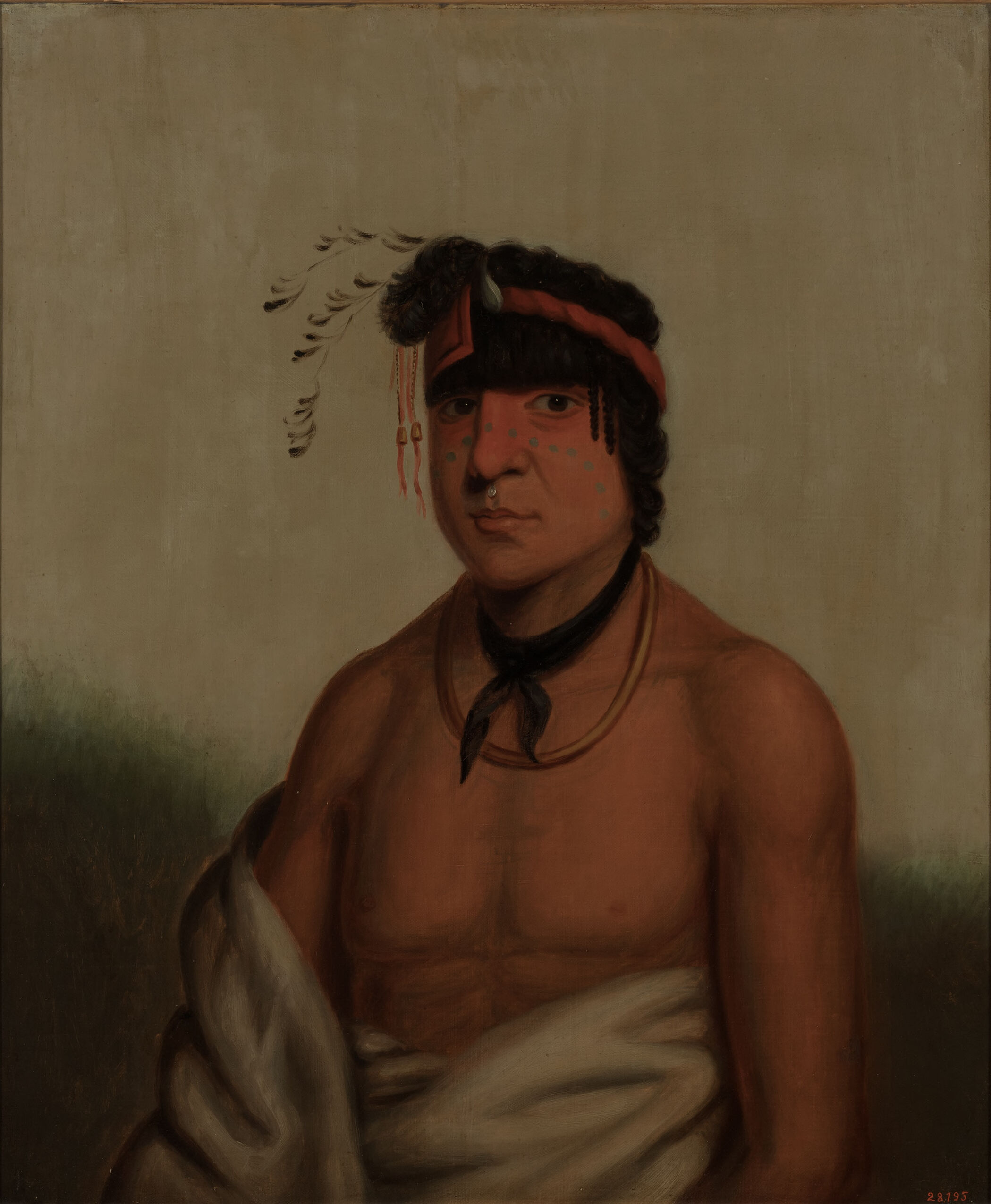 [Wesh-cubb] (The Sweet), Chippewa, by Henry Inman, public domain