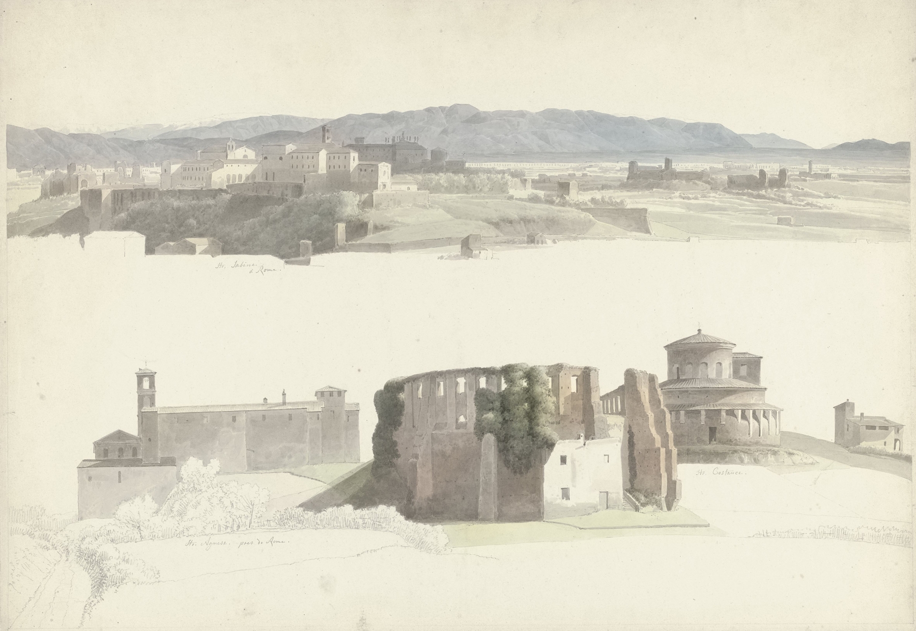 Santa Sabina on the Aventine Hill, architecture by Josephus Augustus Knip