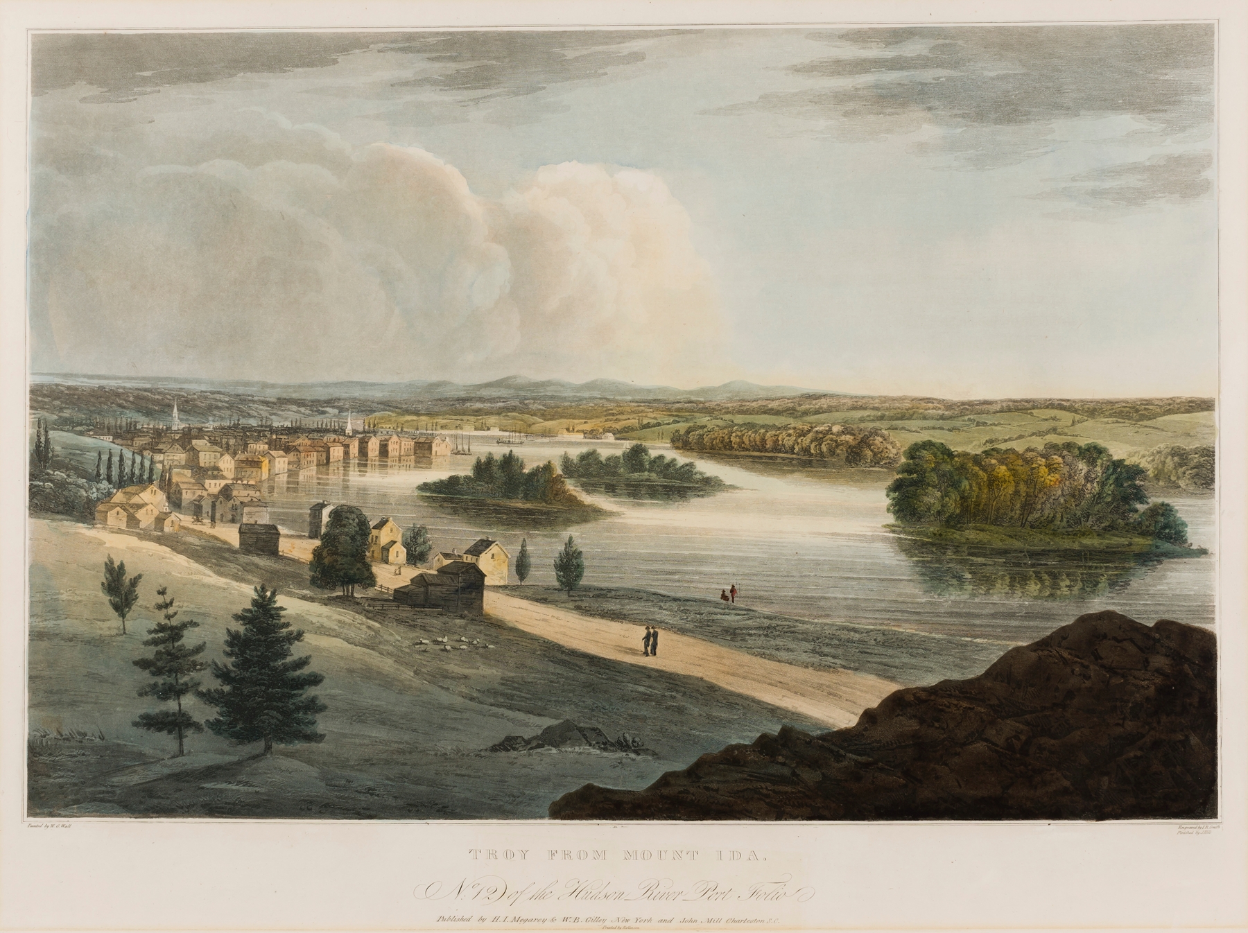 Troy from Mount Ida, by William Guy Wall, public domain