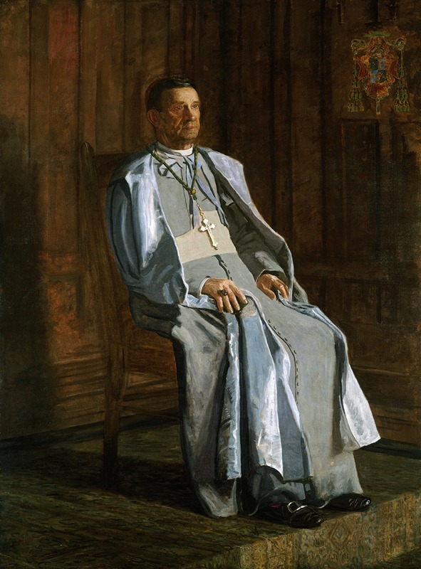 Portrait of Archbishop Diomede Falconio by Thomas Eakins.