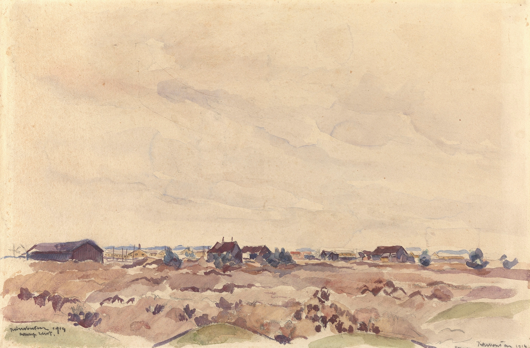 The Camp at Zeist by Rik Wouters, oil on canvas, features a solitary figure in dappled light among trees.