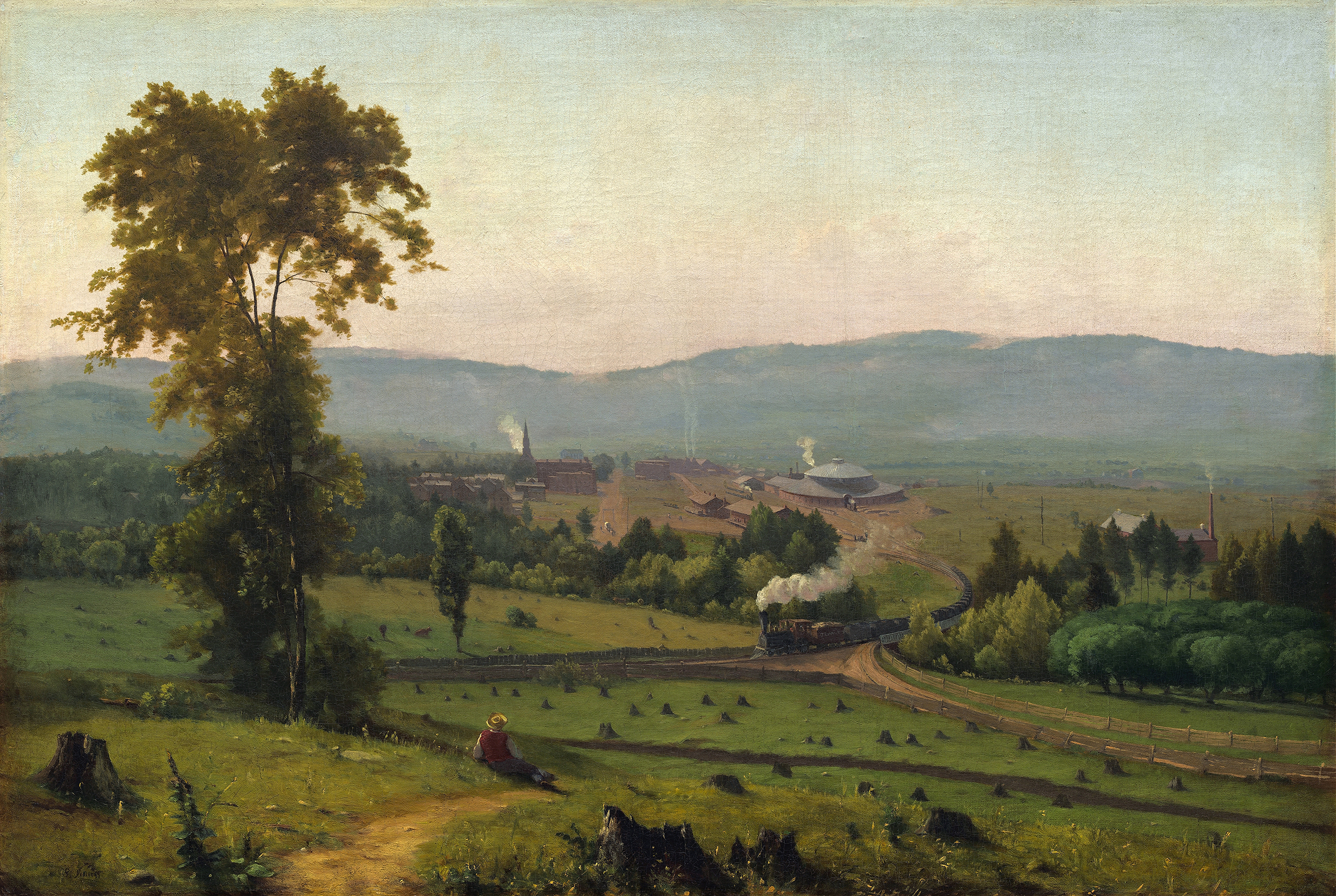 The Lackawanna Valley, by George Inness, public domain