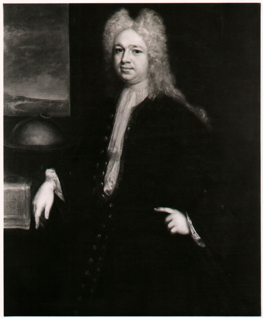 Portrait of Jonathan Belcher, oil on canvas by Thomas Hudson