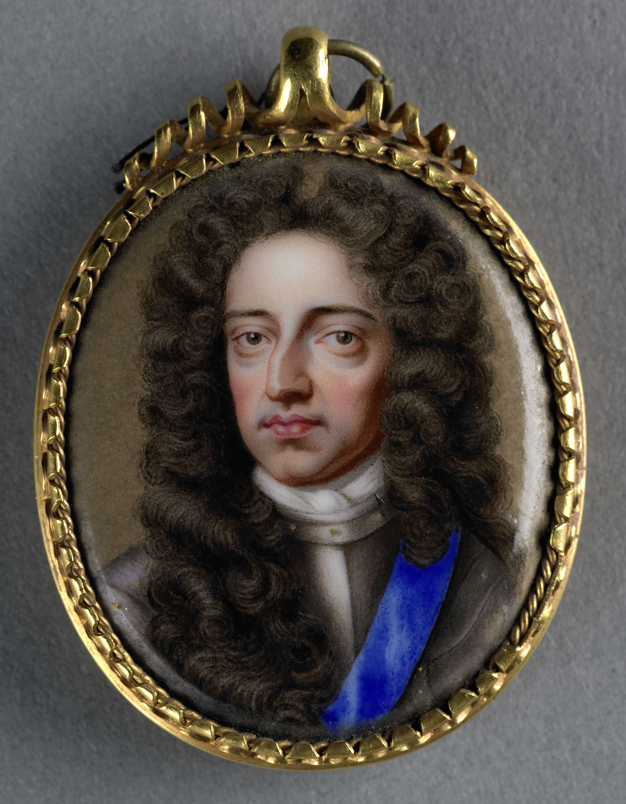 Portrait of William III (1650-1702), prince of Orange. From 1689 on king of England, by Charles Boit, public domain