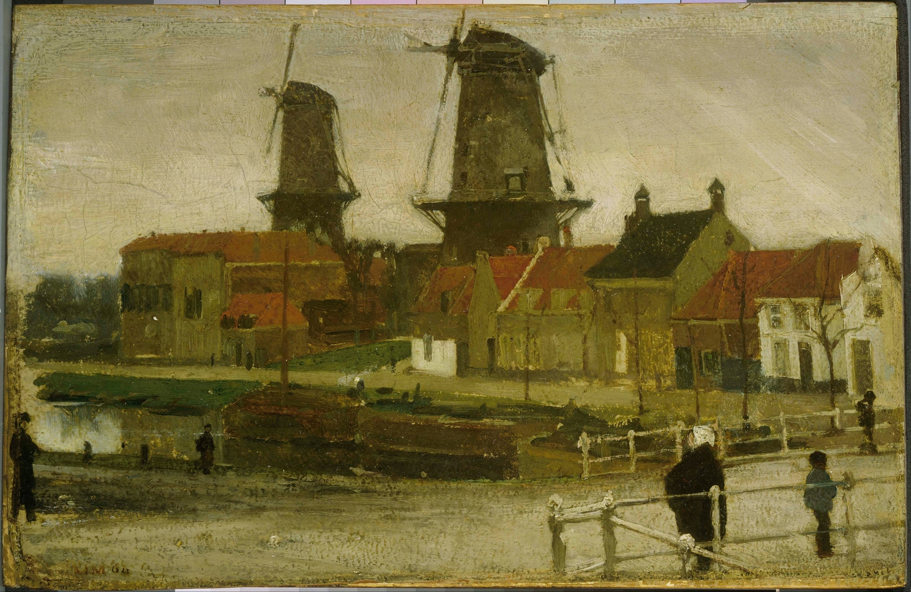 A Corner of the Hague, by Matthijs Maris, public domain