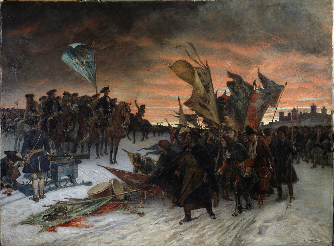 Narva by Gustaf Cederström