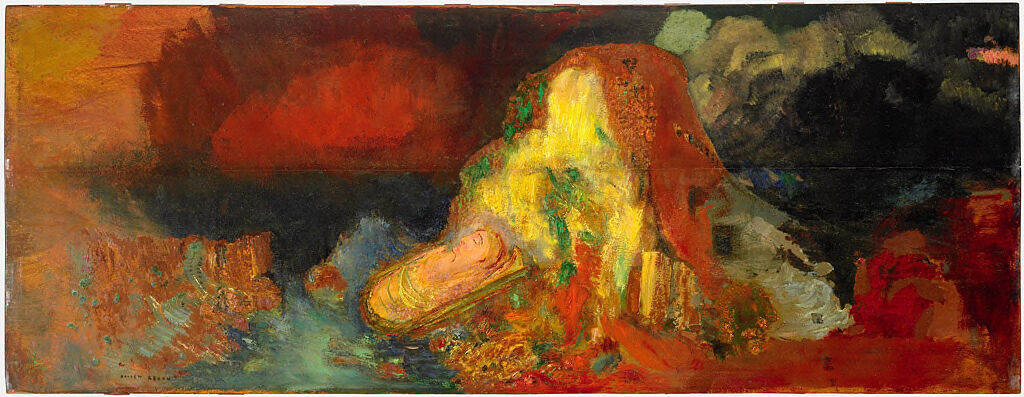 The Death of Orpheus, by Odilon Redon, public domain
