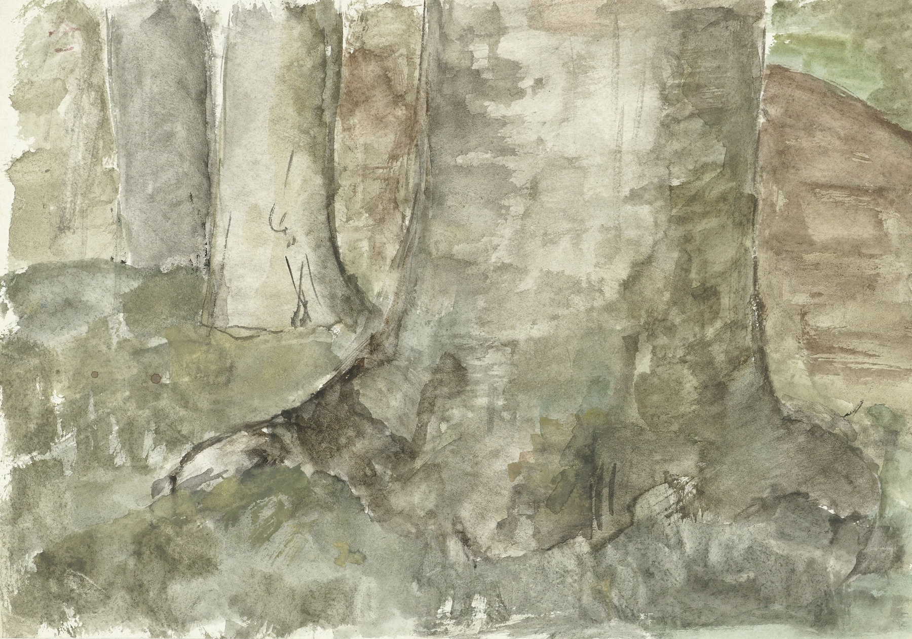 Bomen, by Sientje Mesdag Van Houten, public domain