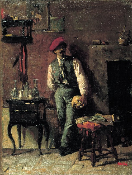 Portrait of Joaquim Agrassot by Mariano Fortuny Marsal.