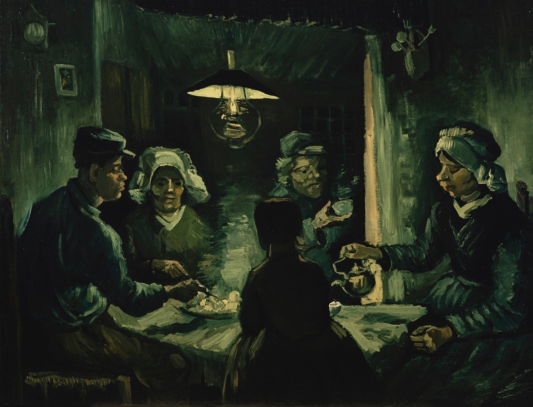 The Potato Eaters, by Vincent van Gogh, public domain