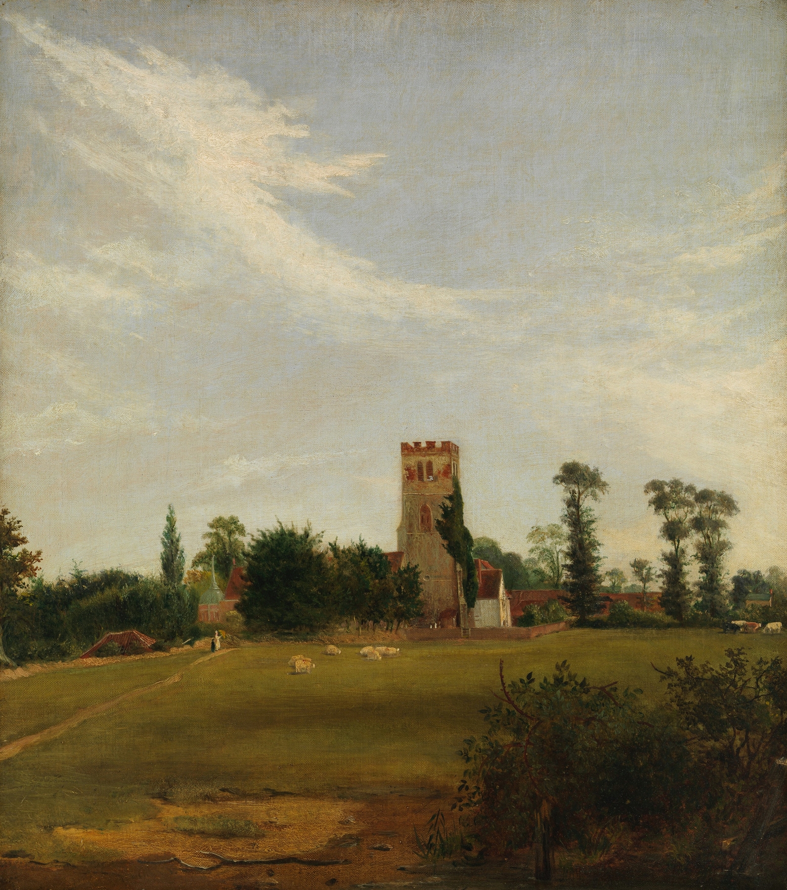Tottenham Church, Romanticism, unknown artist