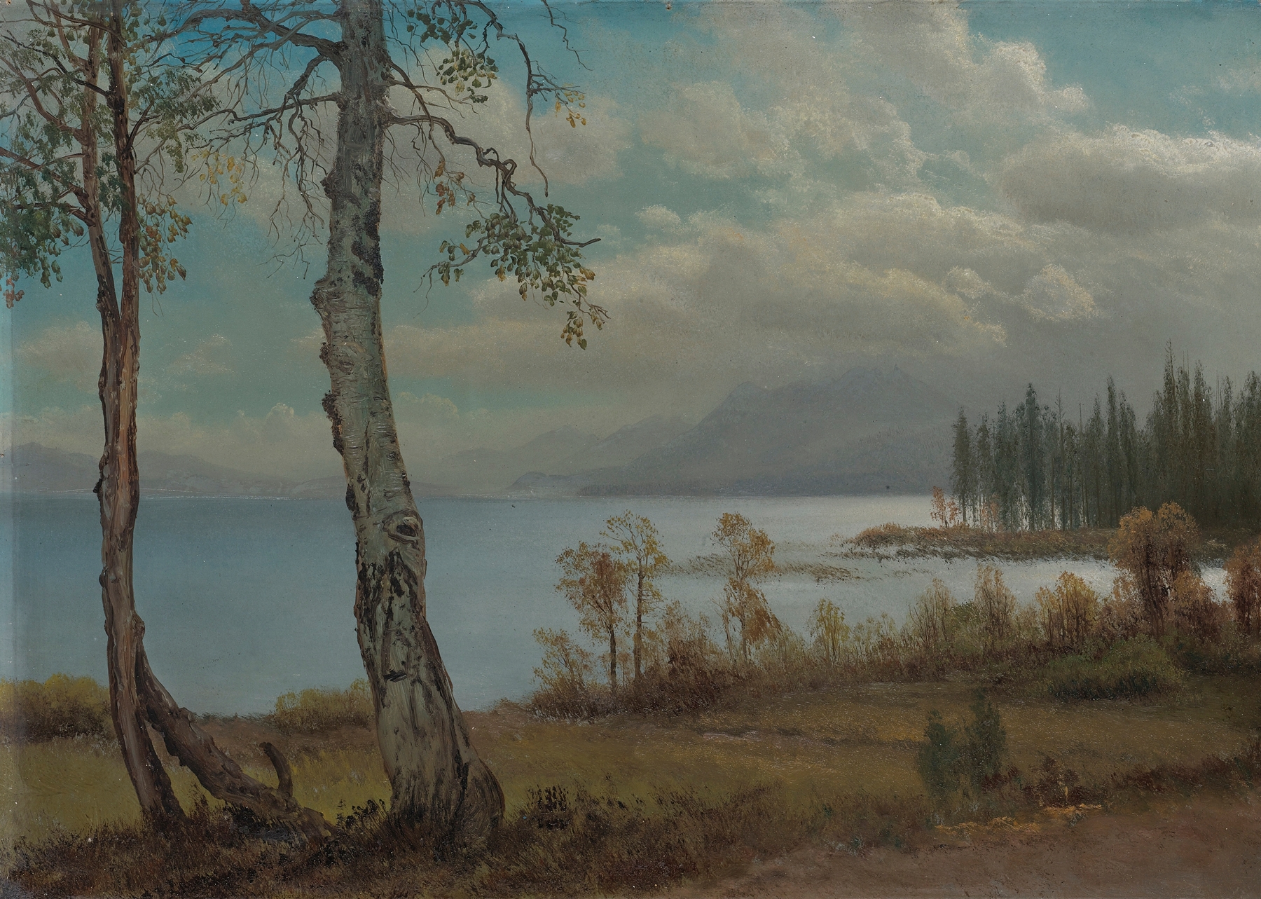 Lake Tahoe, by Albert Bierstadt, public domain