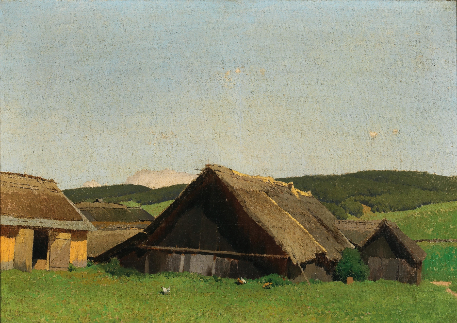 Juni, by Ferdinand Brunner, public domain