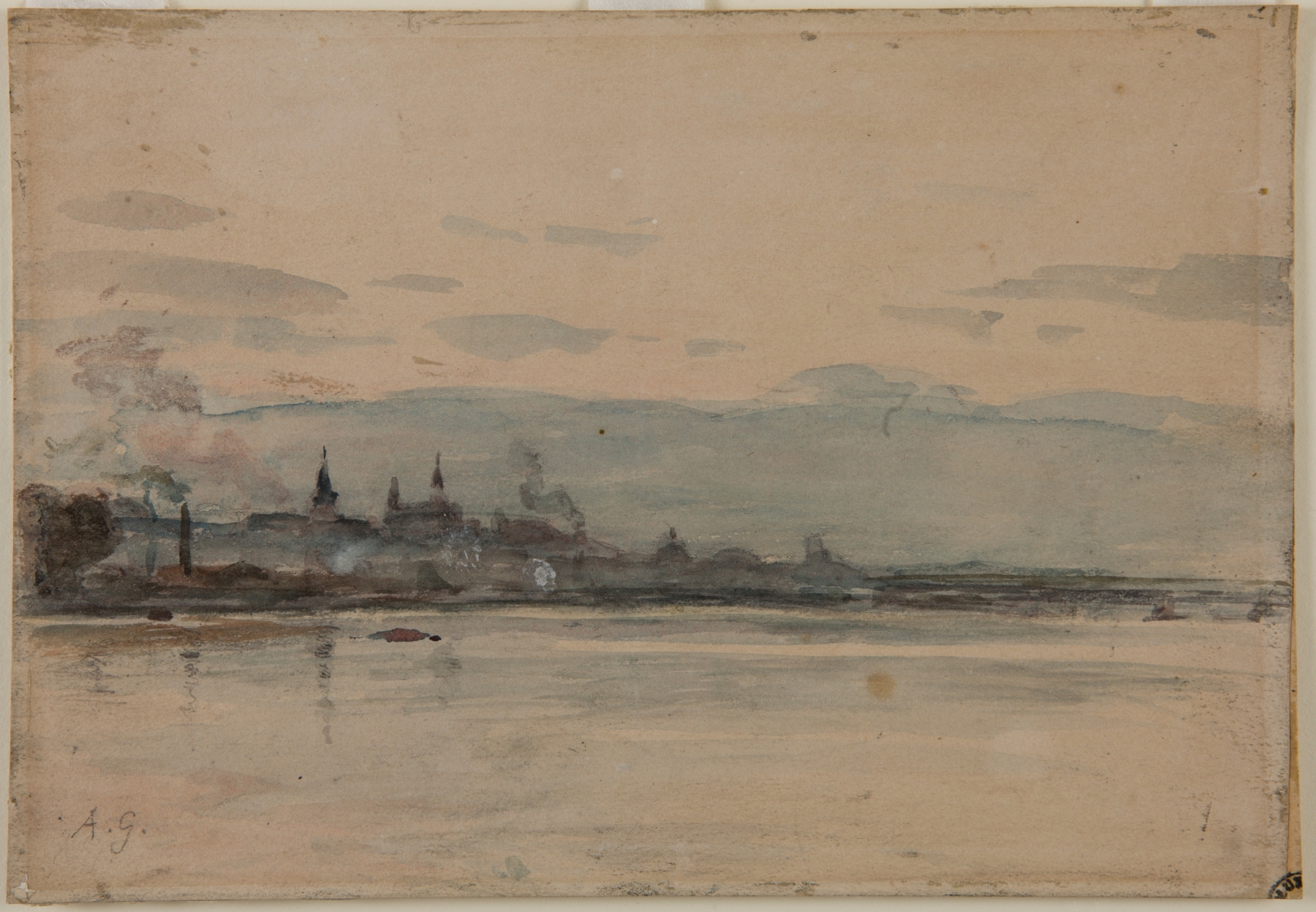 The Vistula near Warsaw, by Aleksander Gierymski, public domain