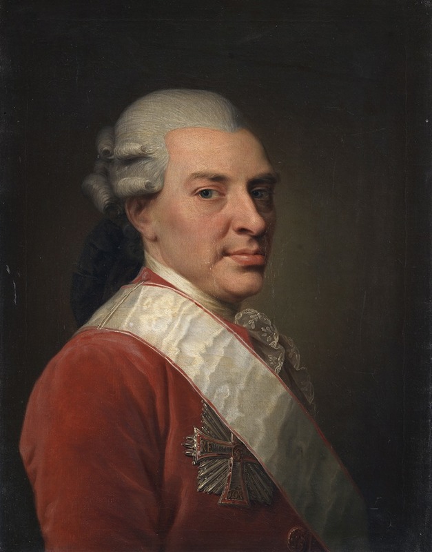 Portrait of Henrik Hielmstierne by Jens Juel.