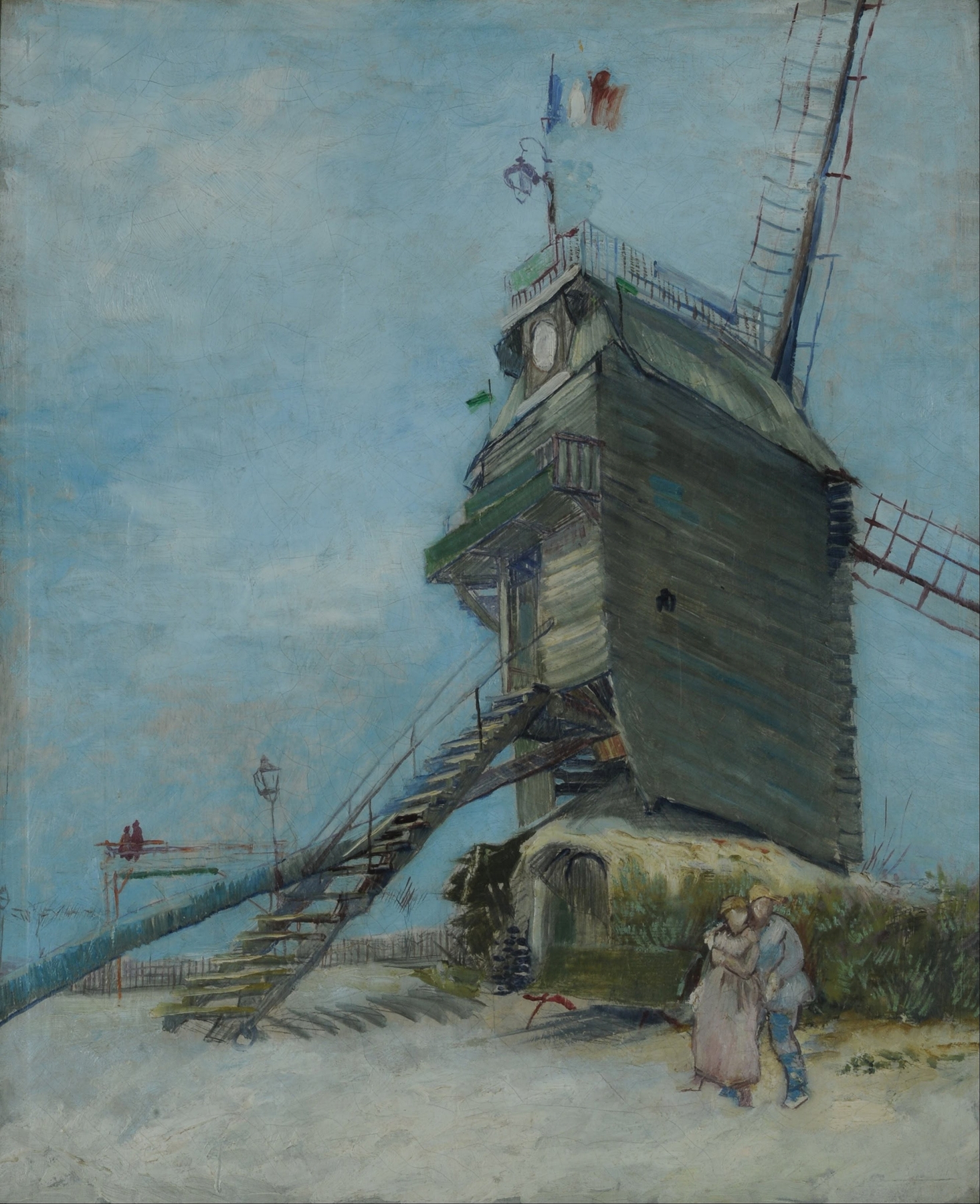 Le Moulin de la Galette, by Vincent van Gogh, public domain