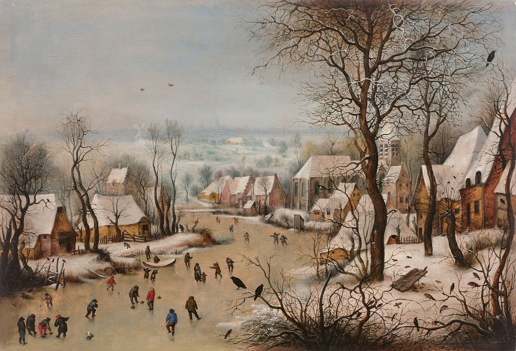 La trappe aux oiseaux, by Pieter Brueghel The Younger, public domain