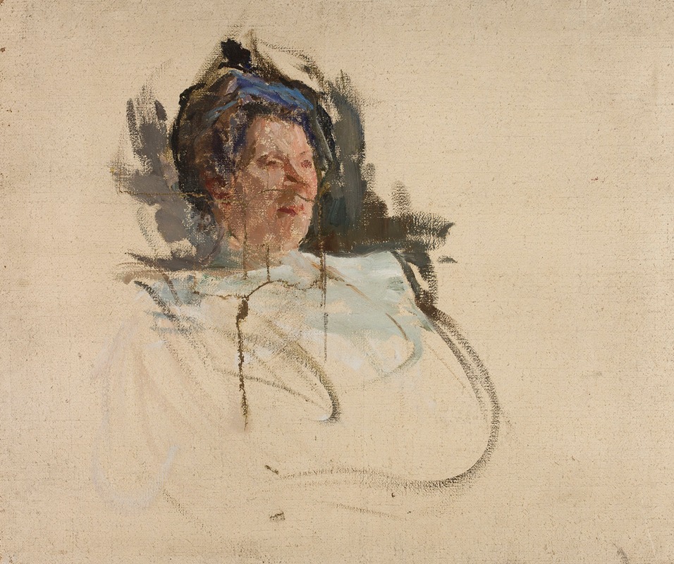 Portrait of Alina Doré by Jan Ciągliński showcases a detailed representation of a singer.