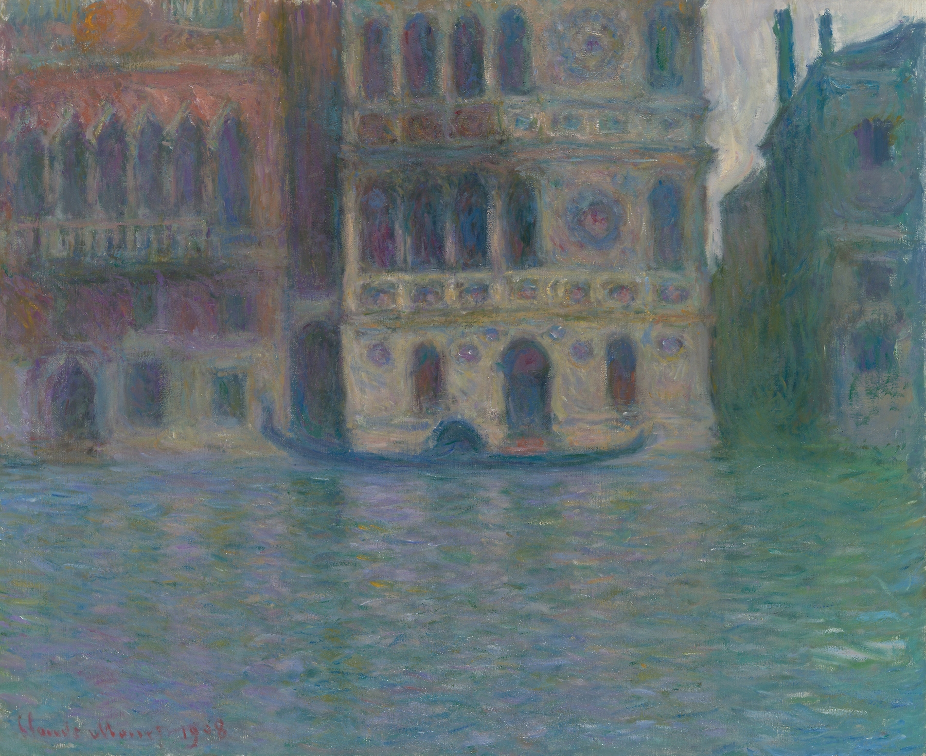Venice, Palazzo Dario by Claude Monet, impressionism, oil painting