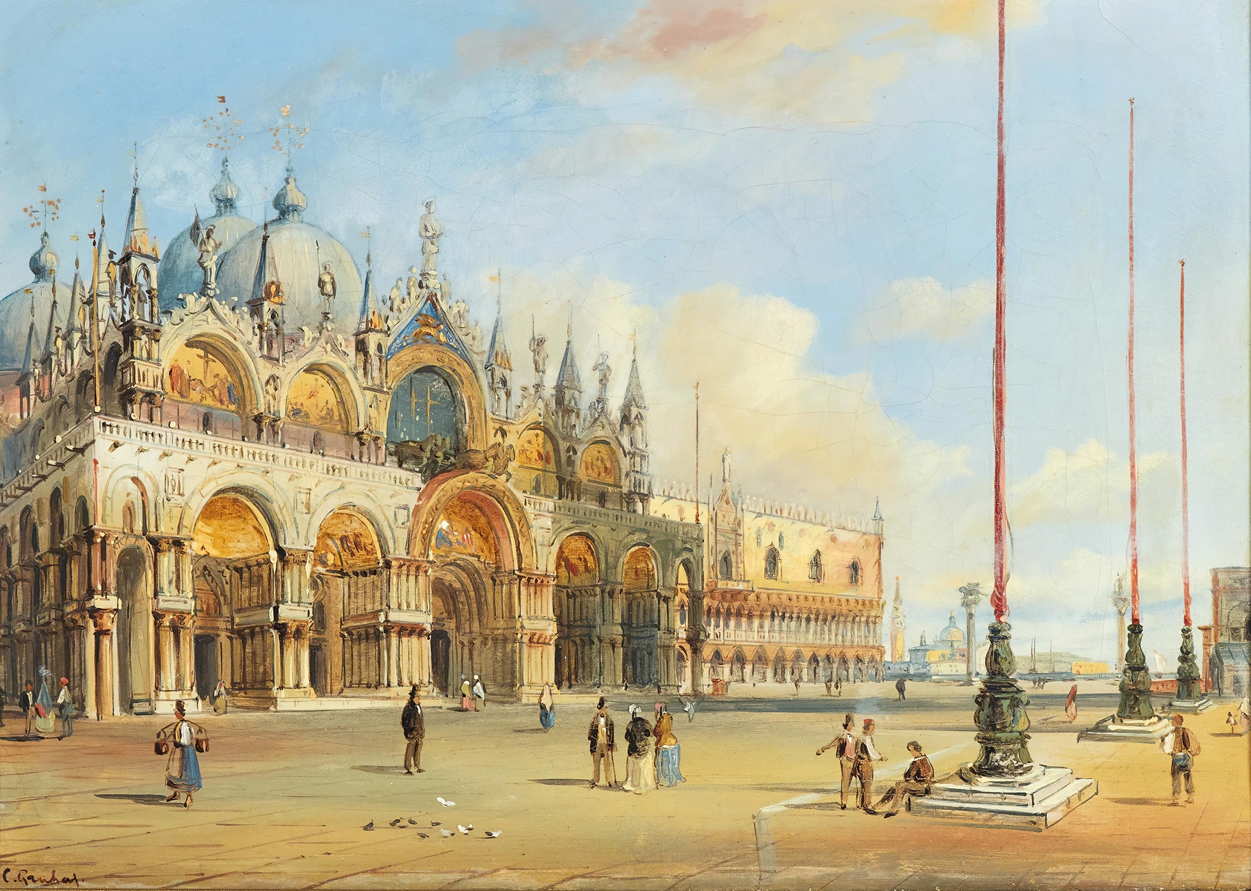 Venice, The Basilica Of Saint Mark, by Carlo Grubacs, public domain