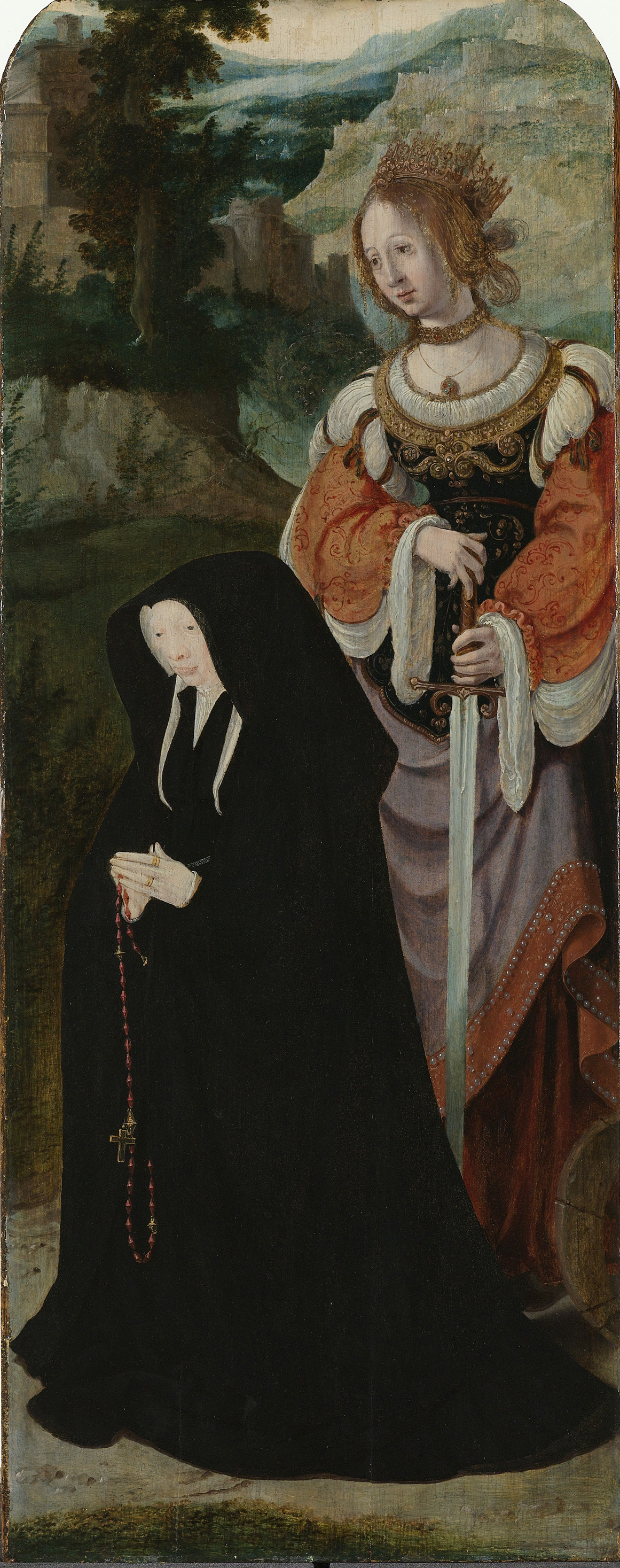The Raising of Lazarus, oil on panel by Aertgen Claesz van Leyden