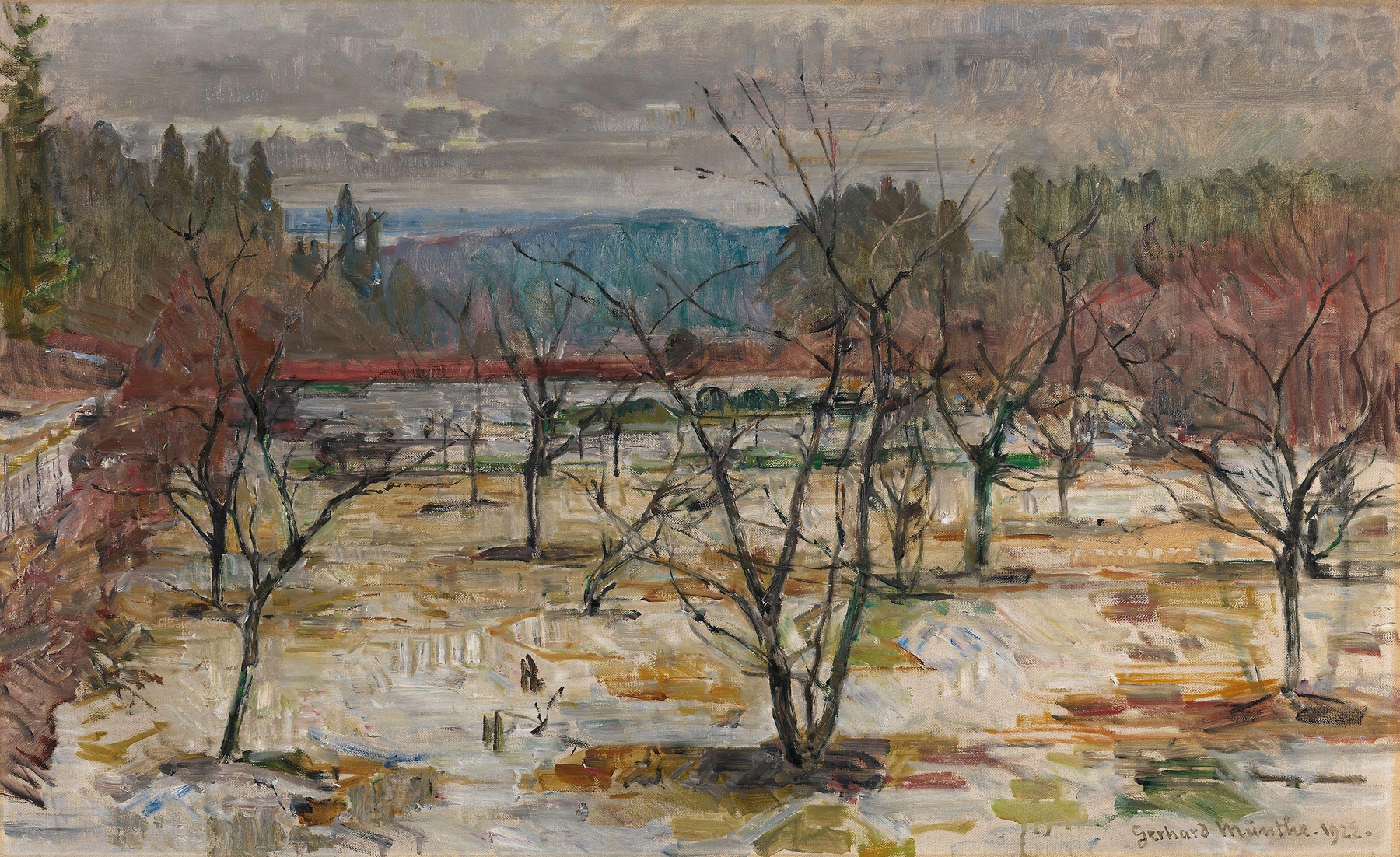 Early Spring, by Gerhard Munthe, public domain