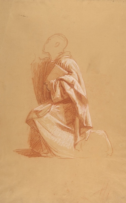 A portrait of a cleric by Isidore Pils, showcasing detailed expression and attire.