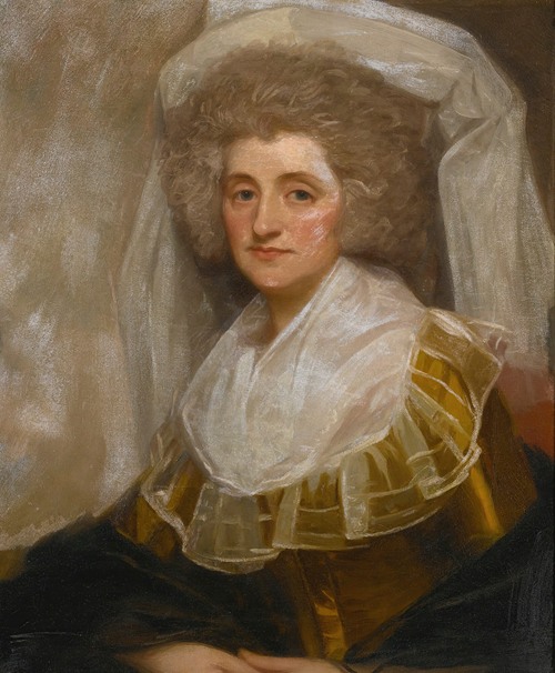 Portrait of Mrs. Francis Ingram by George Romney.