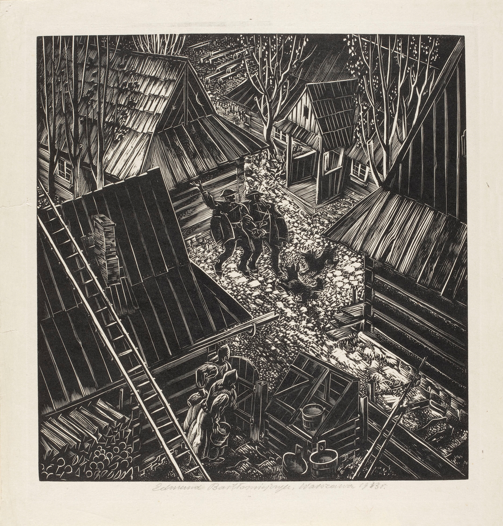 Abstract artwork by Edmund Bartłomiejczyk, medium unknown