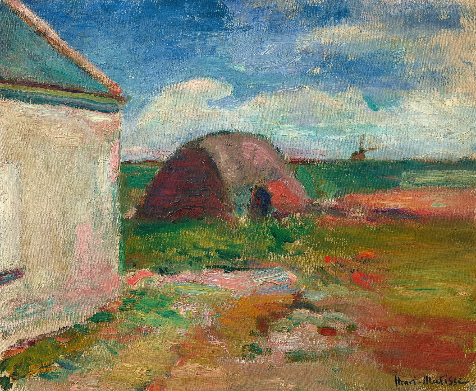 Paysage de Bretagne, by Henri Matisse, public domain