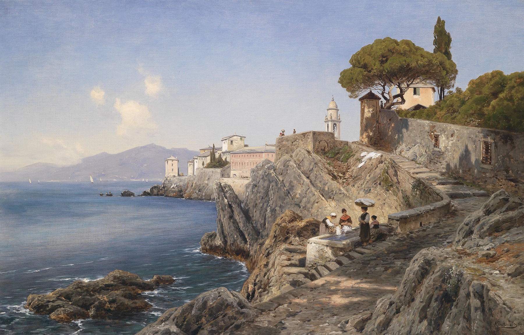 Am Ufer von Sturla, by Ascan Lutteroth, public domain