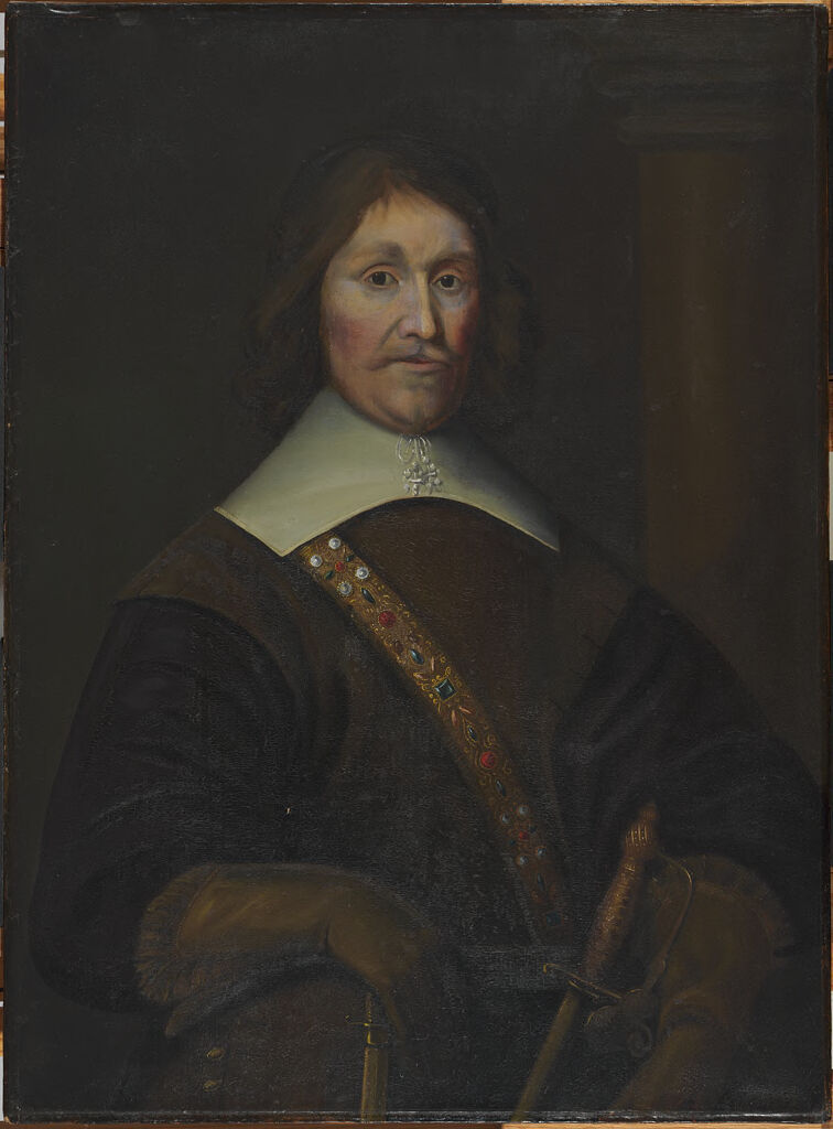 Portrait of Sir Richard Saltonstall, oil on canvas by Charles Osgood
