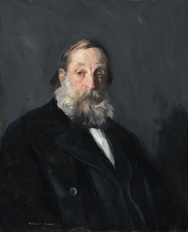 Portrait of George Cotton Smith by Robert Henri.