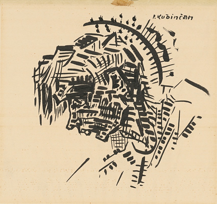 A self-portrait by Arnold Peter Weisz-Kubínčan showcasing vivid colors and emotional depth.