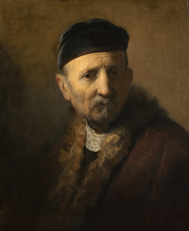 Rembrandt's 'Tronie of an Old Man' captures the essence of a wise elder with rich textures and deep colors.