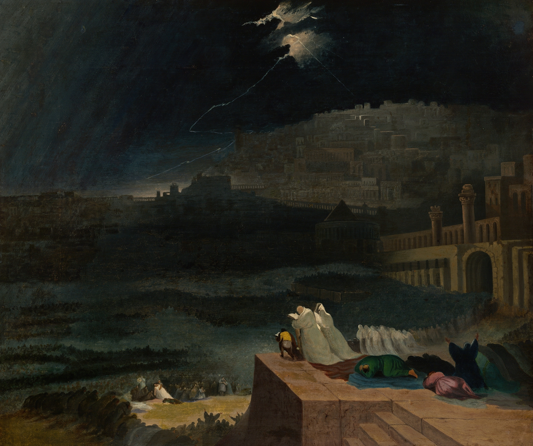 Repentance of Nineveh, by John Martin, public domain
