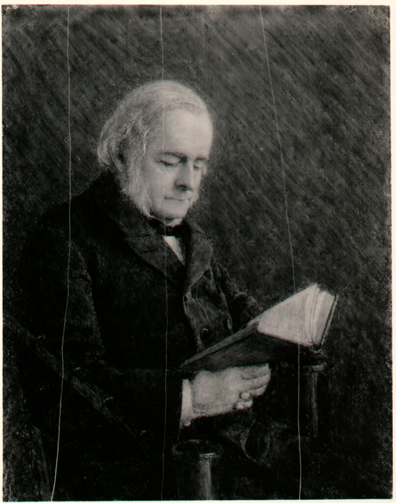 Portrait of Josiah Parsons Cooke, ivory, unidentified artist