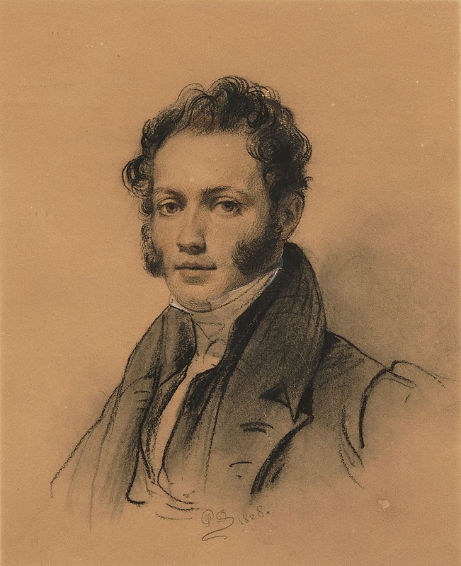 Portrait of Antoine Alphonse Montfort by Paul Delaroche.