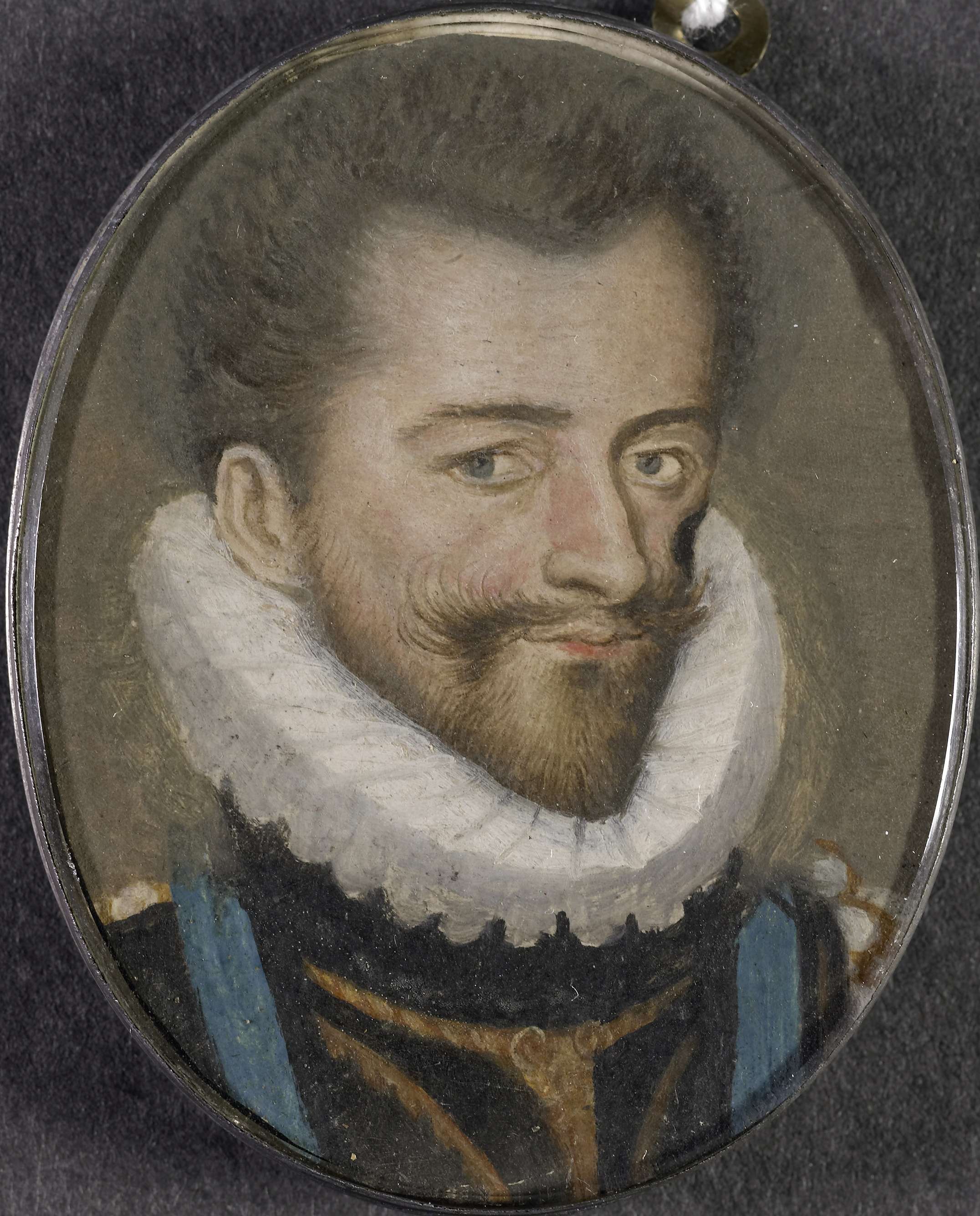 Portrait of Hendrik I van Lotharingen, oil on canvas by unknown artist
